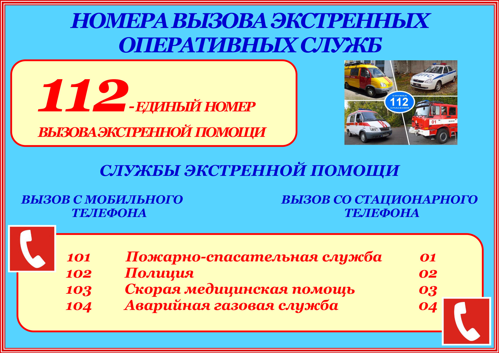 1 — 11 классы. Профилактика и пресечение ложного вызова Системы-112 — Школа  № 45 г.Уфа