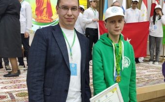 Золотая медаль на Международной математической Олимпиаде в Туркменистане.