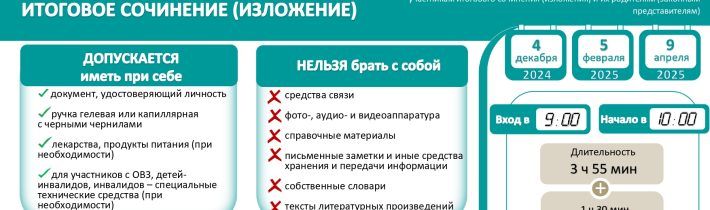 11 класс. Итоговое сочинение. 2024-2025 учебный год