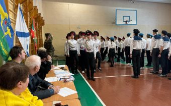 Конкурс «Смотр строя и песни», посвящённый Дню защитника Отечества.