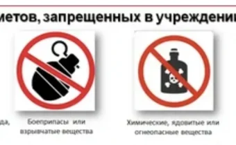 Перечень Предметов, Запрещённых в Учреждении Образования